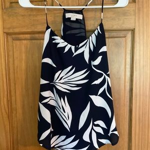 Loft sleeveless blouse